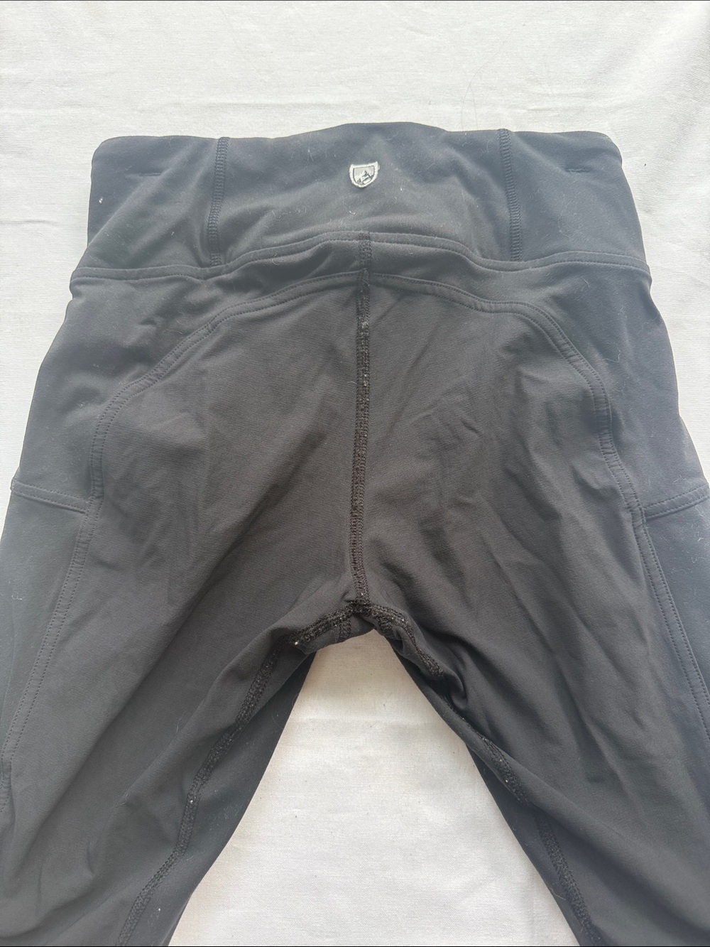 Women’s KUHL Black Athletic Leggings with Side Pocket - Picture 4 of 4